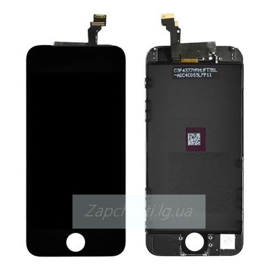 Дисплей для iPhone 5C + тачскрин черный с рамкой (100% orig)