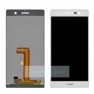 Дисплей для Huawei Ascend P7 + тачскрин (белый)