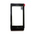 Тачскрин для Sony MT27i  Xperia Sola, чёрный, с передней панелью