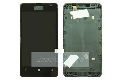 Дисплей для Microsoft 430 Lumia + тачскрин (черный)