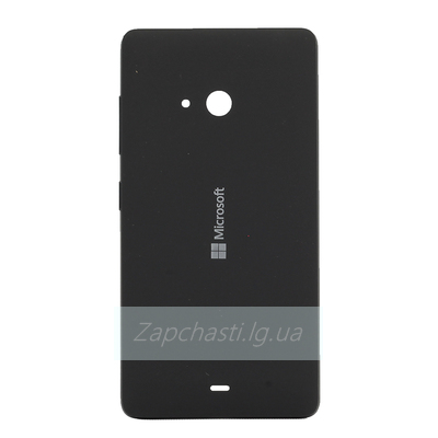 Задняя крышка Microsoft 540 Lumia Dual Sim (RM-1140/RM-1141), черная, оригинал (Китай)