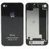 Задняя крышка для iPhone 4S черная, ориг