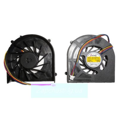 Вентилятор (кулер) для HP PROBOOK 4520S, 4525S, 4720S, 4PIN (KSB0505HB / 598677-001/ 613291-001 / 598677-001 / 607132-001 / 613291-001 / 598676-001) xr-h-4520sfan