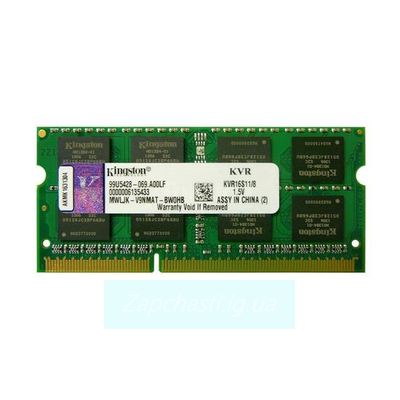 Модуль памяти KINGSTON KVR16S11/8 DDR3 -  8Гб