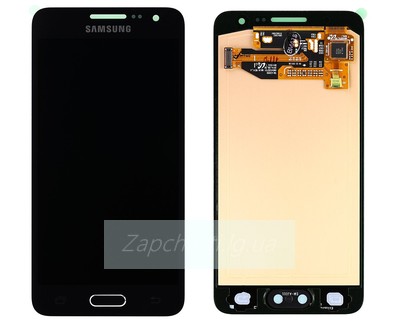 Дисплей для Samsung A300F Galaxy A3 + тачскрин (черный) (TFT - copy LCD)