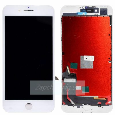 Дисплей для iPhone 7 Plus + тачскрин белый с рамкой MP+