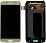 Дисплей для Samsung G920F Galaxy S6; Samsung, золотистый, с сенсорным экраном, original (PRC)