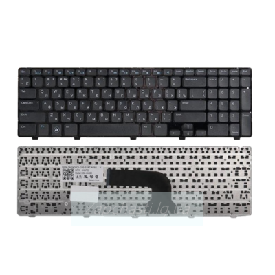 Клавиатура для ноутбука DELL (Inspiron: 15V, 15VR, 1316, 3521, 5521, Vostro: 2521) rus, black
