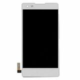 Дисплей для HTC 626 Desire Dual Sim + touchscreen, чёрный, с передней панелью белого цвета