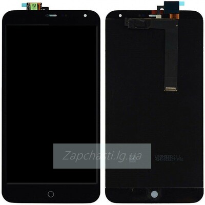 Дисплей для Meizu MX4 + тачскрин (черный) HQ