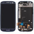 Дисплей для Samsung i9300 Galaxy S III + тачскрин + рамка (синий) ОРИГ100%