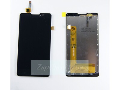 Дисплей для Lenovo P780 + touchscreen, чёрный, оригинал (Китай) (микросхема Synaptic)
