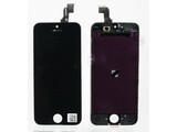 Дисплей для iPhone 5S + Touchscreen, черный, копия
