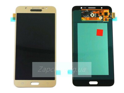 Дисплей для Samsung J710F/DS Galaxy J7 (2016) + тачскрин (золото) (TFT - copy LCD)