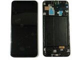 Дисплей для Samsung A305F Galaxy A30 в рамке + тачскрин (черный) ОРИГ100%