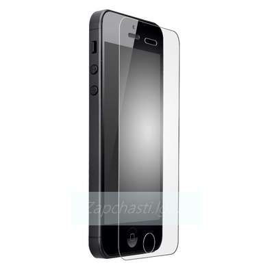 Защитное стекло Плоское для iPhone 5 (ультратонкое)