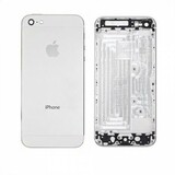 Задняя крышка для iPhone 5S (серебро) класс AAA