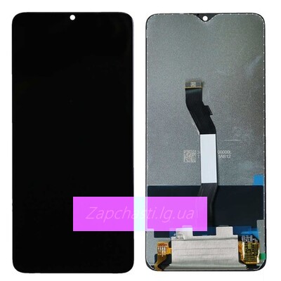 Дисплей для Xiaomi Redmi Note 8 pro + тачскрин (черный) HQ