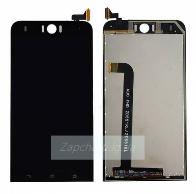 Дисплей для Asus ZD551KL + тачскрин, черный