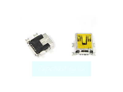Разъем зарядки Mini USB 5pin  тип2