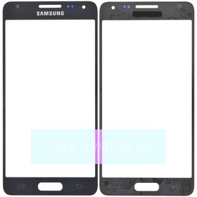 Стекло для Samsung G850 Galaxy Alpha (черный)
