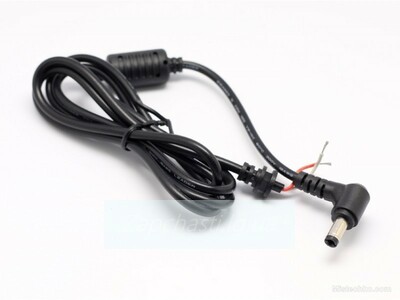 Оригинальный DC кабель питания для БП ASUS LENOVO TOSHIBA  90W 5.5x2.5мм, 2 провода (2x1мм), L-образный штекер