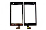 Тачскрин для Sony ST25i Xperia U, чёрный