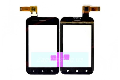 Тачскрин для Sony ST21i Xperia Tipo/ST21i2, чёрный, оригинал (Китай)