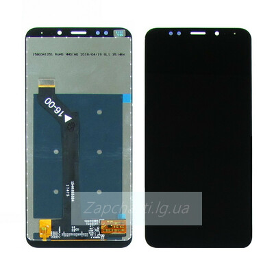 Дисплей для Xiaomi Redmi 5 Plus + тачскрин (черный) HQ