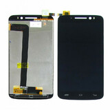 Дисплей для Prestigio MultiPhone PAP 5430 DUO + touchscreen, чёрный, с передней панелью