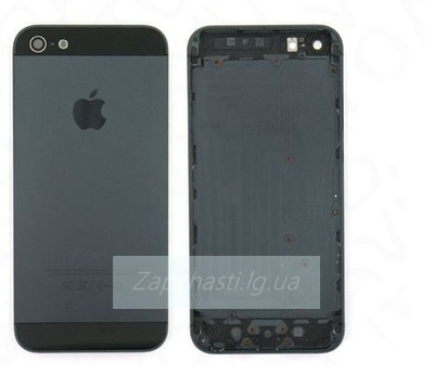 Задняя крышка для iPhone 5 ориг (черный)