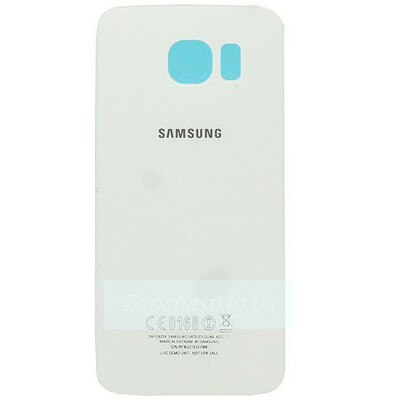 Задняя крышка для Samsung G920 Galaxy S6 (белый) ориг