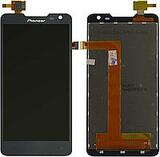 Дисплей для Prestigio MultiPhone PAP 5430 DUO + touchscreen, белый, с передней панелью