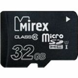 Карта памяти MicroSDHC 32GB Mirex Class 10 без адаптера