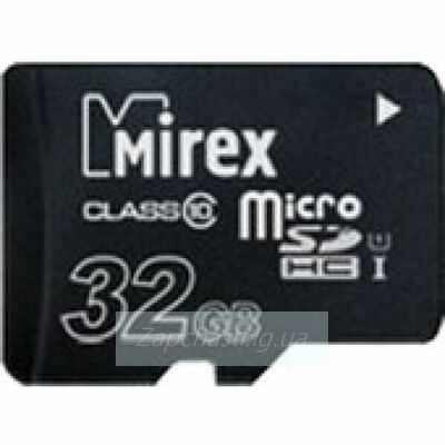 Карта памяти MicroSDHC 32GB Mirex Class 10 без адаптера