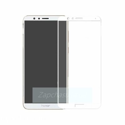 Защитное стекло Полное покрытие для Huawei Honor 9 Белое