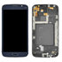 Дисплей для Samsung i9150/i9152  Galaxy Mega 5.8 в рамке + тачскрин (синий)