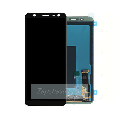 Дисплей для Samsung J600F/DS Galaxy J6 (2018) + тачскрин (черный) (orig LCD)