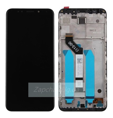 Дисплей для Xiaomi Redmi 5 Plus + тачскрин + рамка (черный)