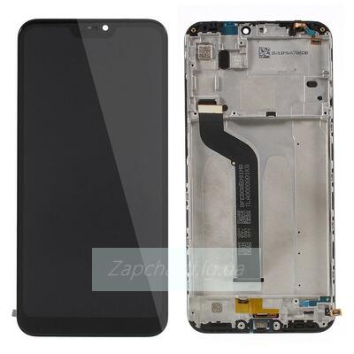 Дисплей для Xiaomi Redmi 6 Pro/Mi A2 Lite в рамке + тачскрин (черный)