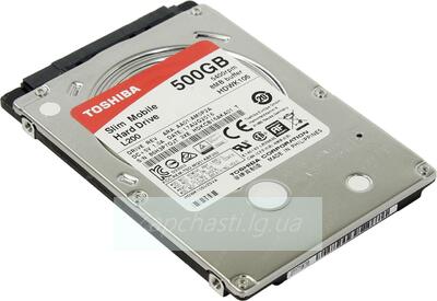 Жесткий диск 500GB TOSHIBA L200 HDWK105UZSVA 5400/8mb