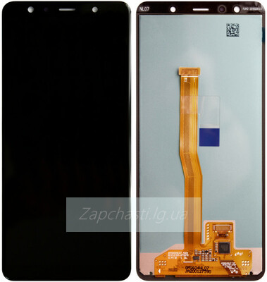 Дисплей для Samsung A750 Galaxy A7 (2018) + тачскрин (черный) (OLED)