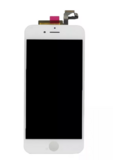Дисплей для iPhone 6 Plus + тачскрин белый с рамкой (Pisen)