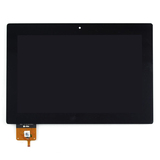 Дисплей для Lenovo S6000 IdeaPad + touchscreen, чёрный, с передней панелью