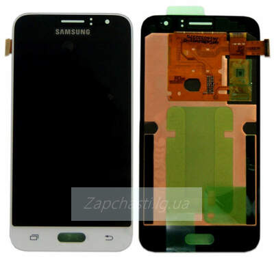 Дисплей для Samsung J120F/DS Galaxy J1 (2016) + тачскрин (белый) ОРИГ100%
