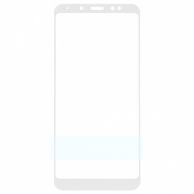 Защитное стекло Полное покрытие для Xiaomi Redmi 5 Plus Белое