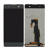 Дисплей для Sony Xperia XA (F3111/F3112) + тачскрин в рамке (графитовый черный) (orig LCD)