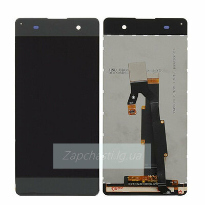 Дисплей для Sony Xperia XA (F3111/F3112) + тачскрин в рамке (графитовый черный) (orig LCD)