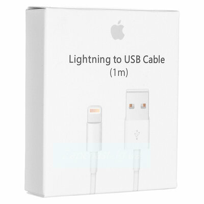 Кабель USB Apple Lightning ORIGINAL+ BOX Зеленый стикер
