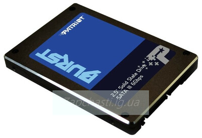 Накопитель SSD 512GB Patriot Burst 2.5" SATAIII 3D TLC (PBU512GS25SSDR)